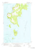 Fairport Michigan Historical topographic map, 1:62500 scale, 15 X 15 Minute, Year 1958