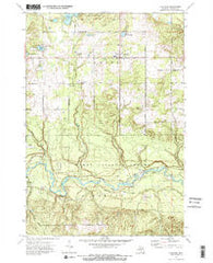 Fairview Michigan Historical topographic map, 1:24000 scale, 7.5 X 7.5 Minute, Year 1972