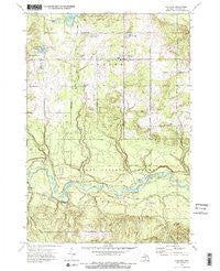 Fairview Michigan Historical topographic map, 1:24000 scale, 7.5 X 7.5 Minute, Year 1972