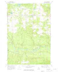 Fairview Michigan Historical topographic map, 1:24000 scale, 7.5 X 7.5 Minute, Year 1972