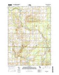 Falmouth Michigan Historical topographic map, 1:24000 scale, 7.5 X 7.5 Minute, Year 2014