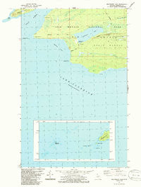 Feldtmann Lake Michigan Historical topographic map, 1:24000 scale, 7.5 X 7.5 Minute, Year 1985