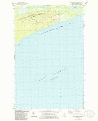 Feldtmann Ridge Michigan Historical topographic map, 1:24000 scale, 7.5 X 7.5 Minute, Year 1985