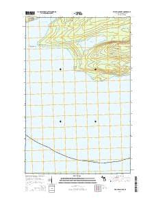 Feldtmann Lake Michigan Historical topographic map, 1:24000 scale, 7.5 X 7.5 Minute, Year 2014