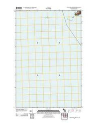 Feldtmann Lake OE W Michigan Historical topographic map, 1:24000 scale, 7.5 X 7.5 Minute, Year 2011