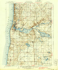 Fennville Michigan Historical topographic map, 1:62500 scale, 15 X 15 Minute, Year 1931