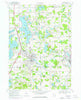 Fenton Michigan Historical topographic map, 1:24000 scale, 7.5 X 7.5 Minute, Year 1969