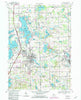 Fenton Michigan Historical topographic map, 1:24000 scale, 7.5 X 7.5 Minute, Year 1969