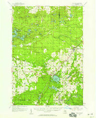 Fife Lake Michigan Historical topographic map, 1:62500 scale, 15 X 15 Minute, Year 1956