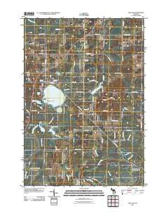 Fife Lake Michigan Historical topographic map, 1:24000 scale, 7.5 X 7.5 Minute, Year 2011