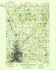 Flint Michigan Historical topographic map, 1:62500 scale, 15 X 15 Minute, Year 1920