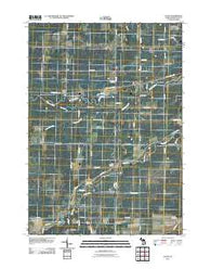 Floyd Michigan Historical topographic map, 1:24000 scale, 7.5 X 7.5 Minute, Year 2011