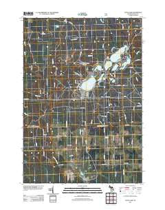 Floyd Lake Michigan Historical topographic map, 1:24000 scale, 7.5 X 7.5 Minute, Year 2012