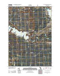 Foote Site Village Michigan Historical topographic map, 1:24000 scale, 7.5 X 7.5 Minute, Year 2012