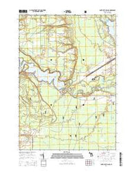 Foote Site Village Michigan Historical topographic map, 1:24000 scale, 7.5 X 7.5 Minute, Year 2014