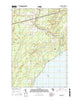Ford River Michigan Current topographic map, 1:24000 scale, 7.5 X 7.5 Minute, Year 2016