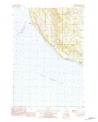 Forest Beach Michigan Historical topographic map, 1:25000 scale, 7.5 X 7.5 Minute, Year 1983