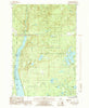 Forest Lake Michigan Historical topographic map, 1:24000 scale, 7.5 X 7.5 Minute, Year 1985