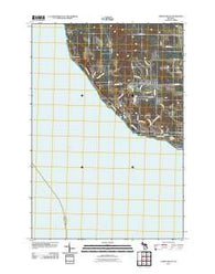 Forest Beach Michigan Historical topographic map, 1:24000 scale, 7.5 X 7.5 Minute, Year 2011