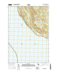 Forest Beach Michigan Current topographic map, 1:24000 scale, 7.5 X 7.5 Minute, Year 2016