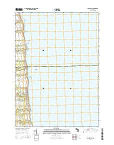 Forestville Michigan Historical topographic map, 1:24000 scale, 7.5 X 7.5 Minute, Year 2014