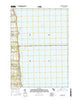 Forestville Michigan Current topographic map, 1:24000 scale, 7.5 X 7.5 Minute, Year 2016