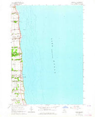 Forestville Michigan Historical topographic map, 1:24000 scale, 7.5 X 7.5 Minute, Year 1963