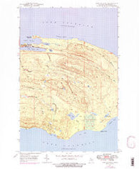 Fort Wilkins Michigan Historical topographic map, 1:24000 scale, 7.5 X 7.5 Minute, Year 1948