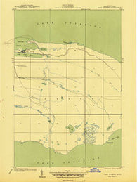 Fort Wilkins Michigan Historical topographic map, 1:31680 scale, 7.5 X 7.5 Minute, Year 1940