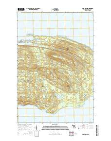Fort Wilkins Michigan Historical topographic map, 1:24000 scale, 7.5 X 7.5 Minute, Year 2014