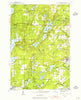 Fortune Lakes Michigan Historical topographic map, 1:24000 scale, 7.5 X 7.5 Minute, Year 1944