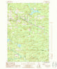 Foster City Michigan Historical topographic map, 1:24000 scale, 7.5 X 7.5 Minute, Year 1986