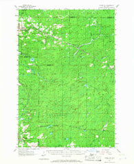 Foster City Michigan Historical topographic map, 1:62500 scale, 15 X 15 Minute, Year 1956