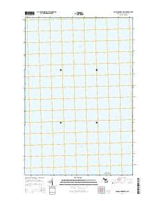 Four Corners OE N Michigan Historical topographic map, 1:24000 scale, 7.5 X 7.5 Minute, Year 2014