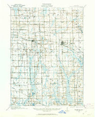 Fowlerville Michigan Historical topographic map, 1:62500 scale, 15 X 15 Minute, Year 1908