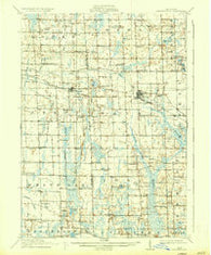 Fowlerville Michigan Historical topographic map, 1:62500 scale, 15 X 15 Minute, Year 1910