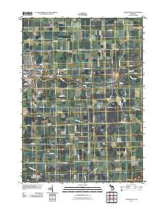 Frankenmuth Michigan Historical topographic map, 1:24000 scale, 7.5 X 7.5 Minute, Year 2011