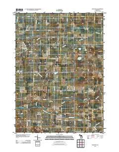 Freeport Michigan Historical topographic map, 1:24000 scale, 7.5 X 7.5 Minute, Year 2011