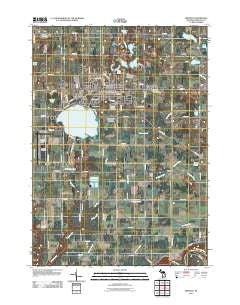 Fremont Michigan Historical topographic map, 1:24000 scale, 7.5 X 7.5 Minute, Year 2011