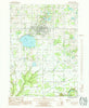 Fremont Michigan Historical topographic map, 1:24000 scale, 7.5 X 7.5 Minute, Year 1985