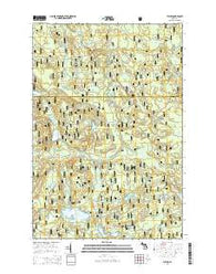 Fuller Michigan Historical topographic map, 1:24000 scale, 7.5 X 7.5 Minute, Year 2014