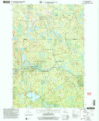 Fuller Michigan Historical topographic map, 1:24000 scale, 7.5 X 7.5 Minute, Year 1999