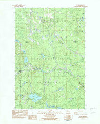 Fuller Michigan Historical topographic map, 1:25000 scale, 7.5 X 7.5 Minute, Year 1982
