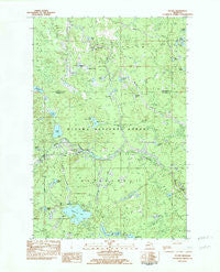 Fuller Michigan Historical topographic map, 1:25000 scale, 7.5 X 7.5 Minute, Year 1982