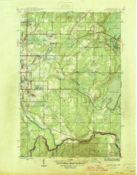 Gaastra Michigan Historical topographic map, 1:31680 scale, 7.5 X 7.5 Minute, Year 1946