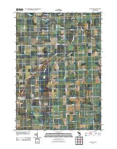 Gagetown Michigan Historical topographic map, 1:24000 scale, 7.5 X 7.5 Minute, Year 2011