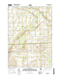 Gagetown Michigan Current topographic map, 1:24000 scale, 7.5 X 7.5 Minute, Year 2017