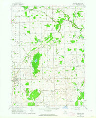 Gagetown Michigan Historical topographic map, 1:24000 scale, 7.5 X 7.5 Minute, Year 1963