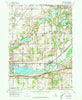 Galesburg Michigan Historical topographic map, 1:24000 scale, 7.5 X 7.5 Minute, Year 1961