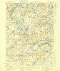 Galesburg Michigan Historical topographic map, 1:62500 scale, 15 X 15 Minute, Year 1918